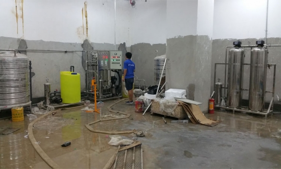南宁轨道交通大厦直饮水工程  启航彩 纯净水净化工程 1吨/每小时直饮水设备
